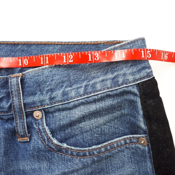 Madewell Perfect Vintage Jean Velvet Tux Stripe Edition - Picture 13 of 14